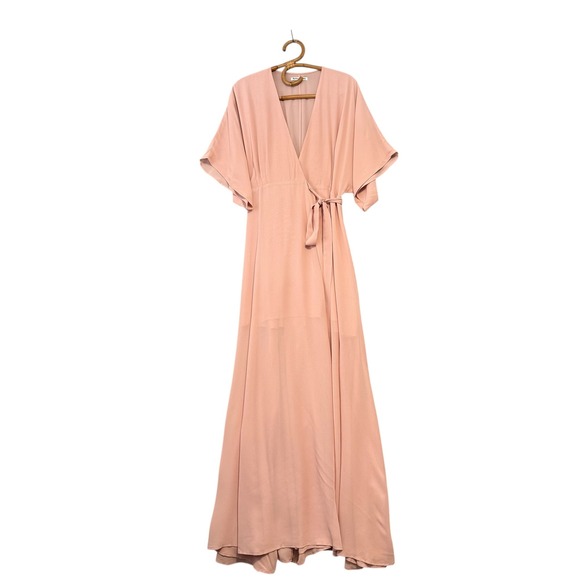 Reformation | Winslow Wrap Maxi Dress Size XL - Picture 3 of 16